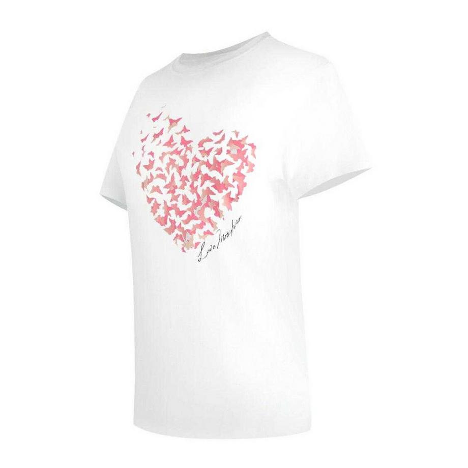 LOVE MOSCHINO  T-ShirtMotiftyle Papillon Et Cœur 