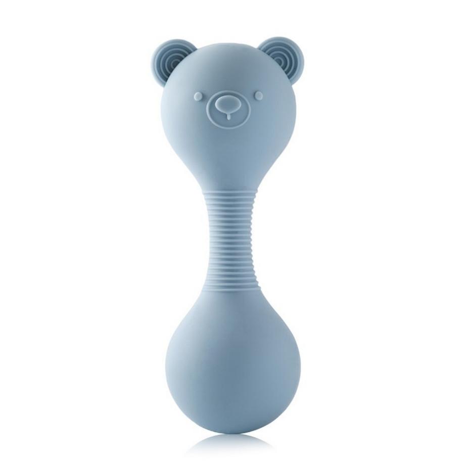 Misiu  Hochet de sable en silicone pour bébé 