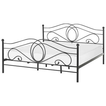 Lit avec sommier en Acier Rétro LYRA