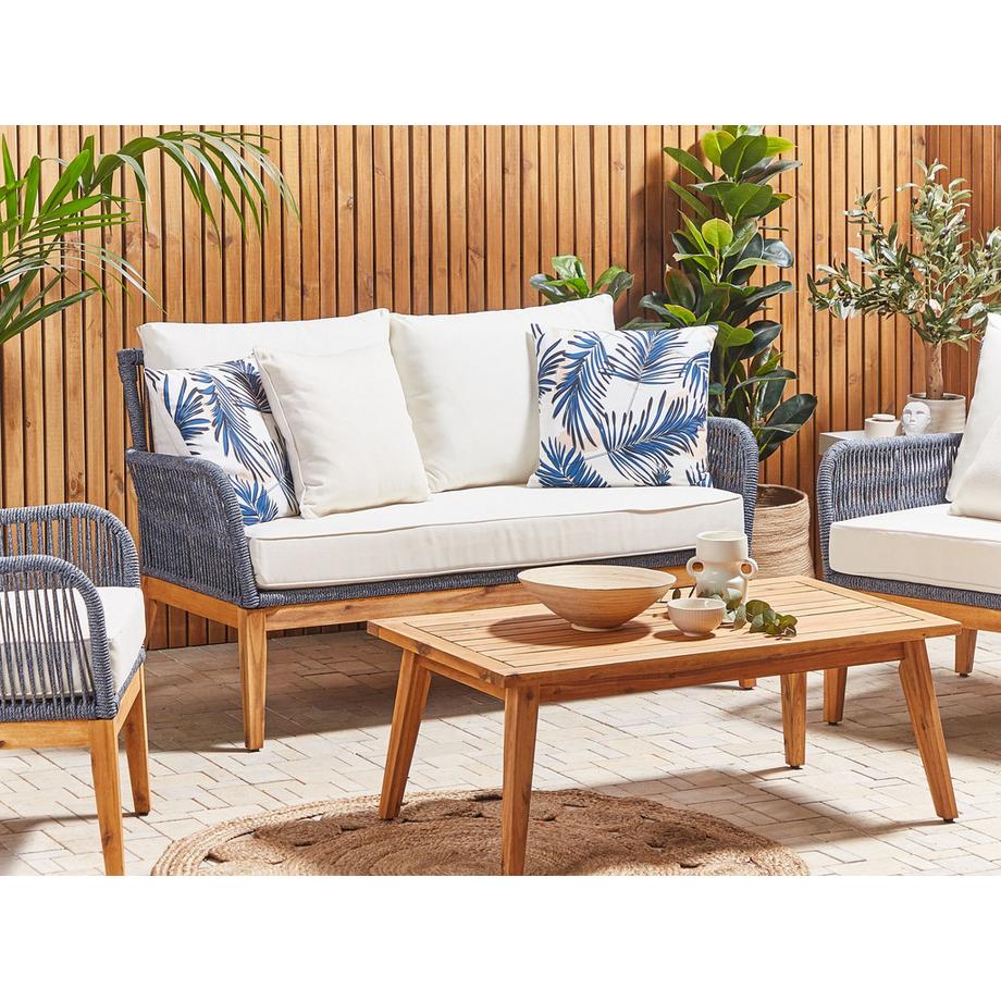 Beliani Gartenkissen 2er Set aus Polyester Modern ELATI  