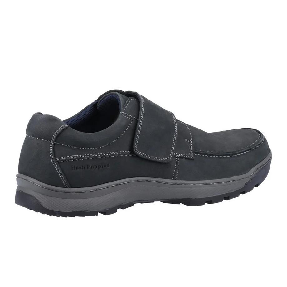 Hush Puppies Casper Leder Schuhe mit Klettverschluss  