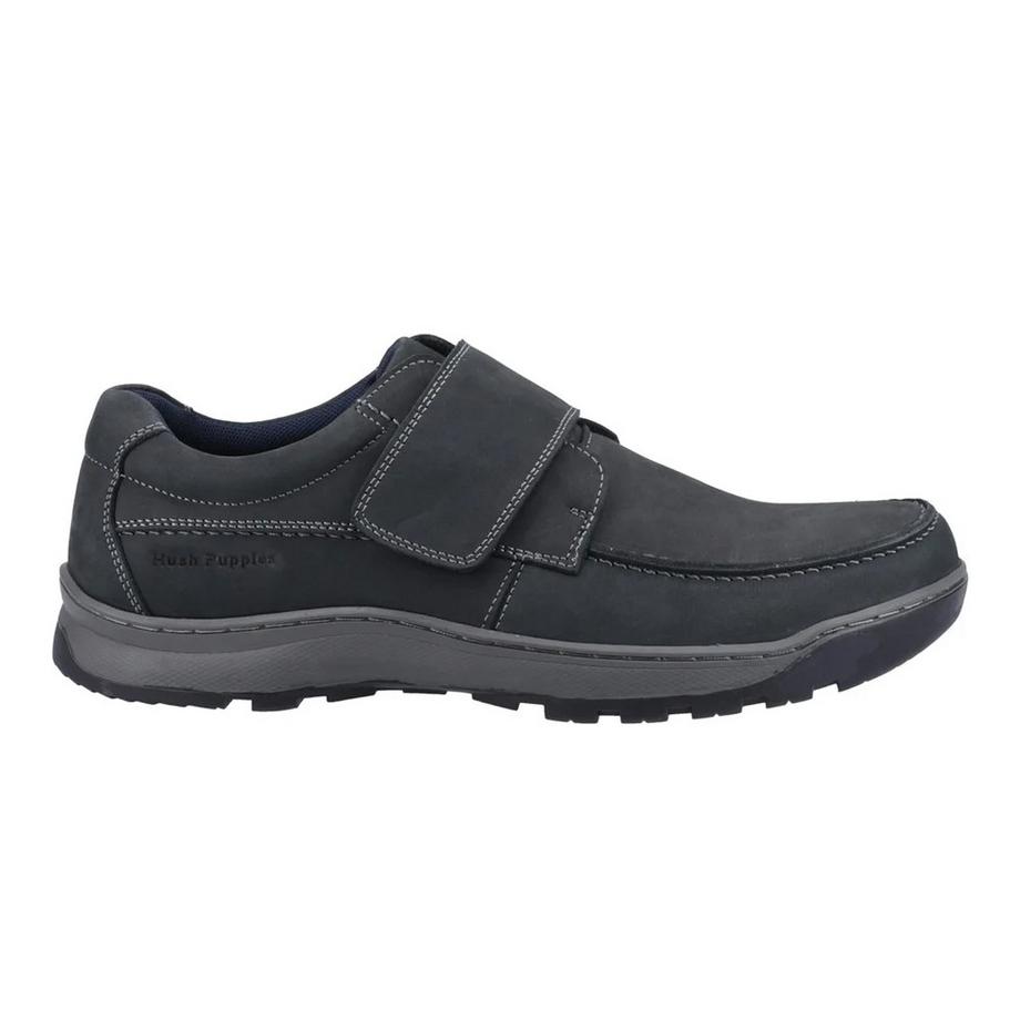 Hush Puppies Casper Leder Schuhe mit Klettverschluss  