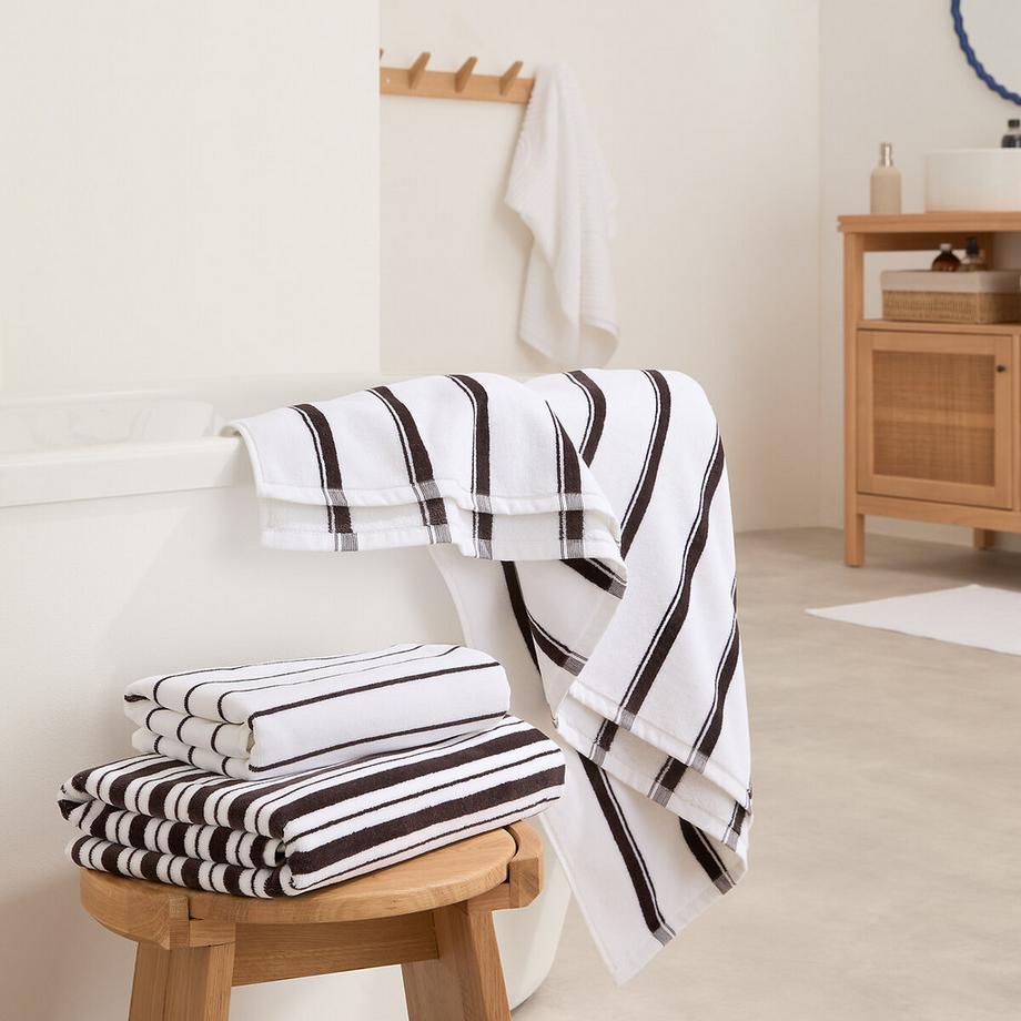 La Redoute Intérieurs Serviette de toilette éponge velours  