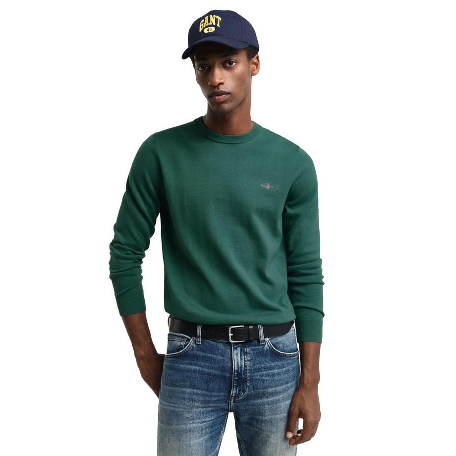 GANT Classic Cotton C-Neck Strickpullover  
