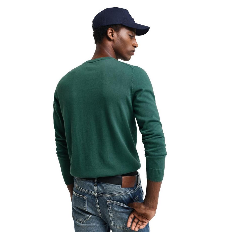 GANT Classic Cotton C-Neck Strickpullover  