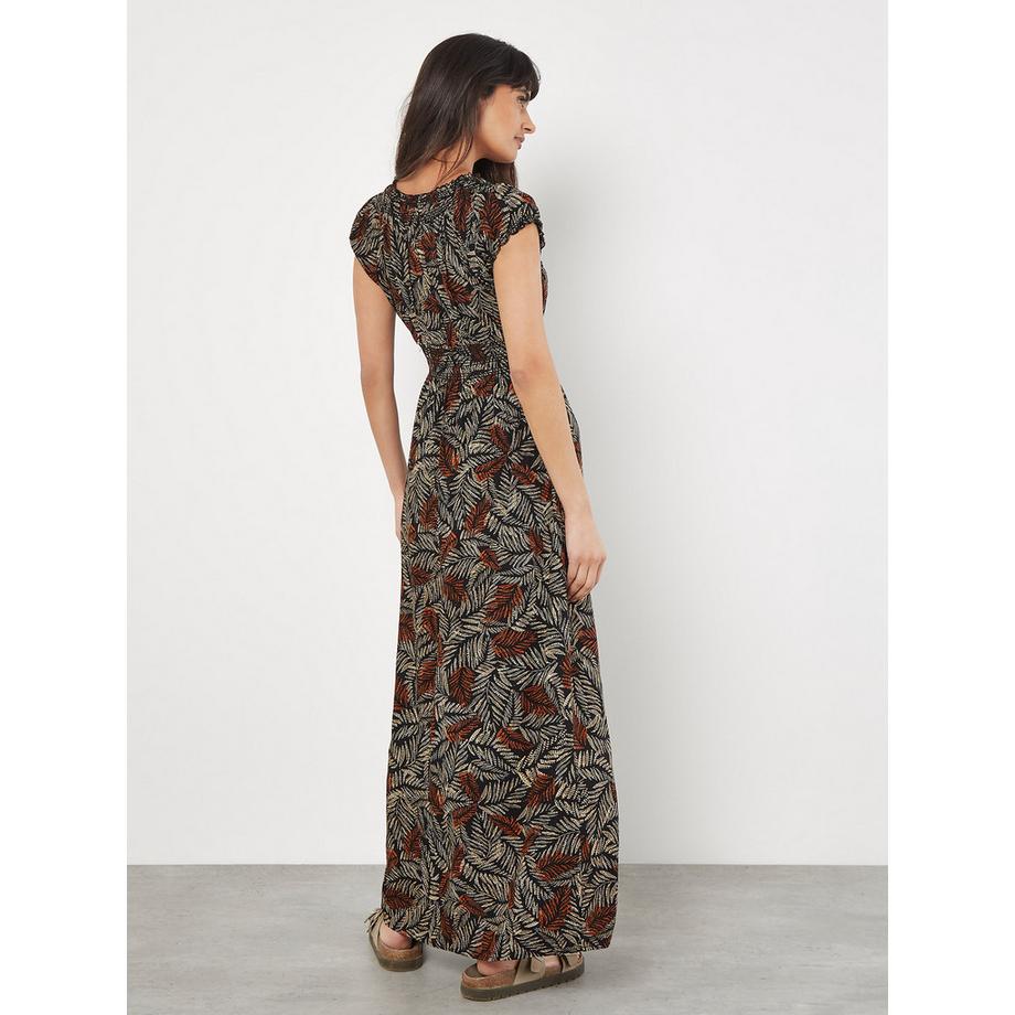APRICOT Robe longue smockée Batik  