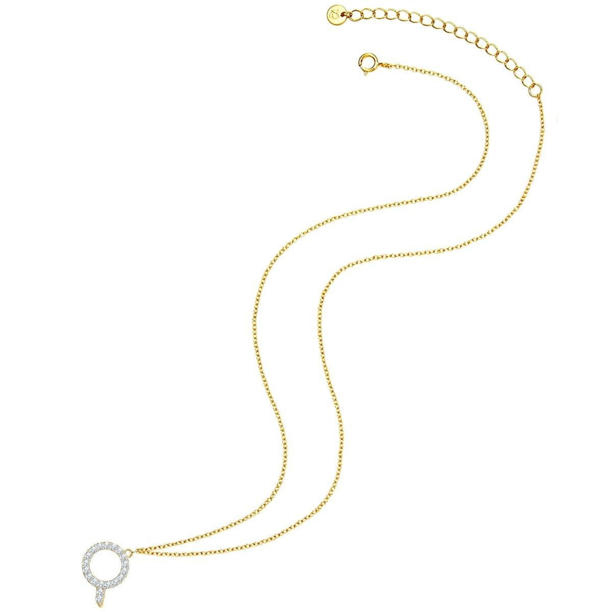 Glanzstücke München  Halskette Buchstabe Q 