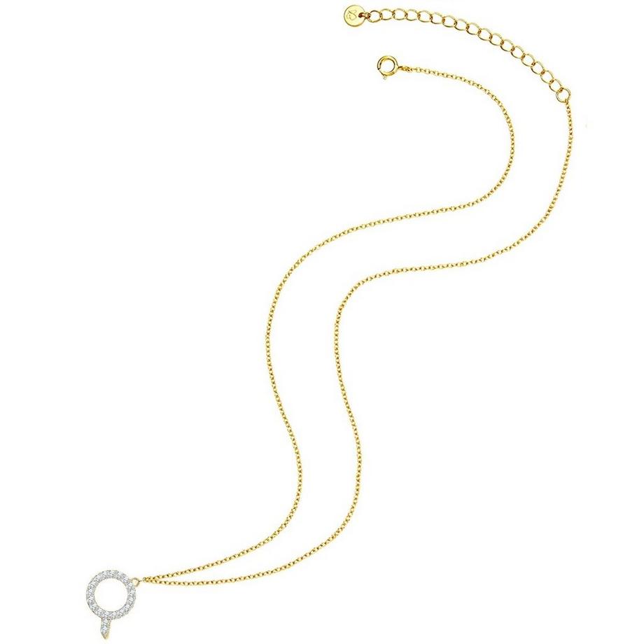 Glanzstücke München  Halskette Buchstabe Q 