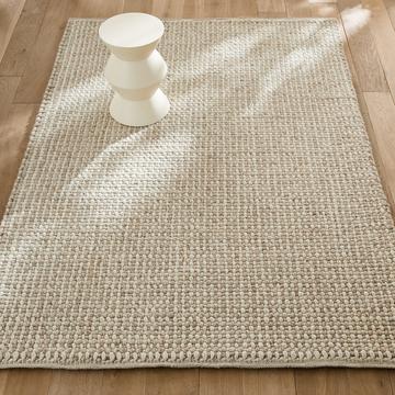 Tapis épais pure laine