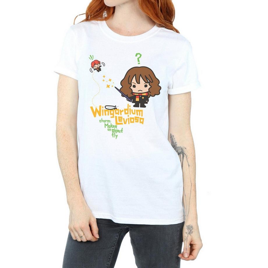 HARRY-POTTER Hermione Granger Wingardium Leviosa Junior T-Shirt  