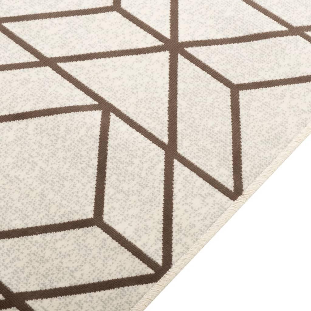 VidaXL Tapis d’intérieur et d’extérieur tissu  