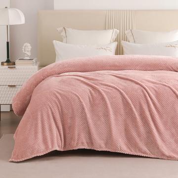 Kuscheldecke Superweiche und warme Fleecedecke für Sofa, Couch und Bett mit Waffelmuster, kuschelige & gemütliche Decke