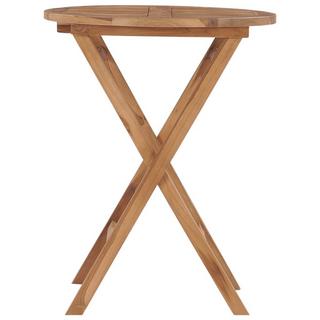 VidaXL Table de jardin bois  