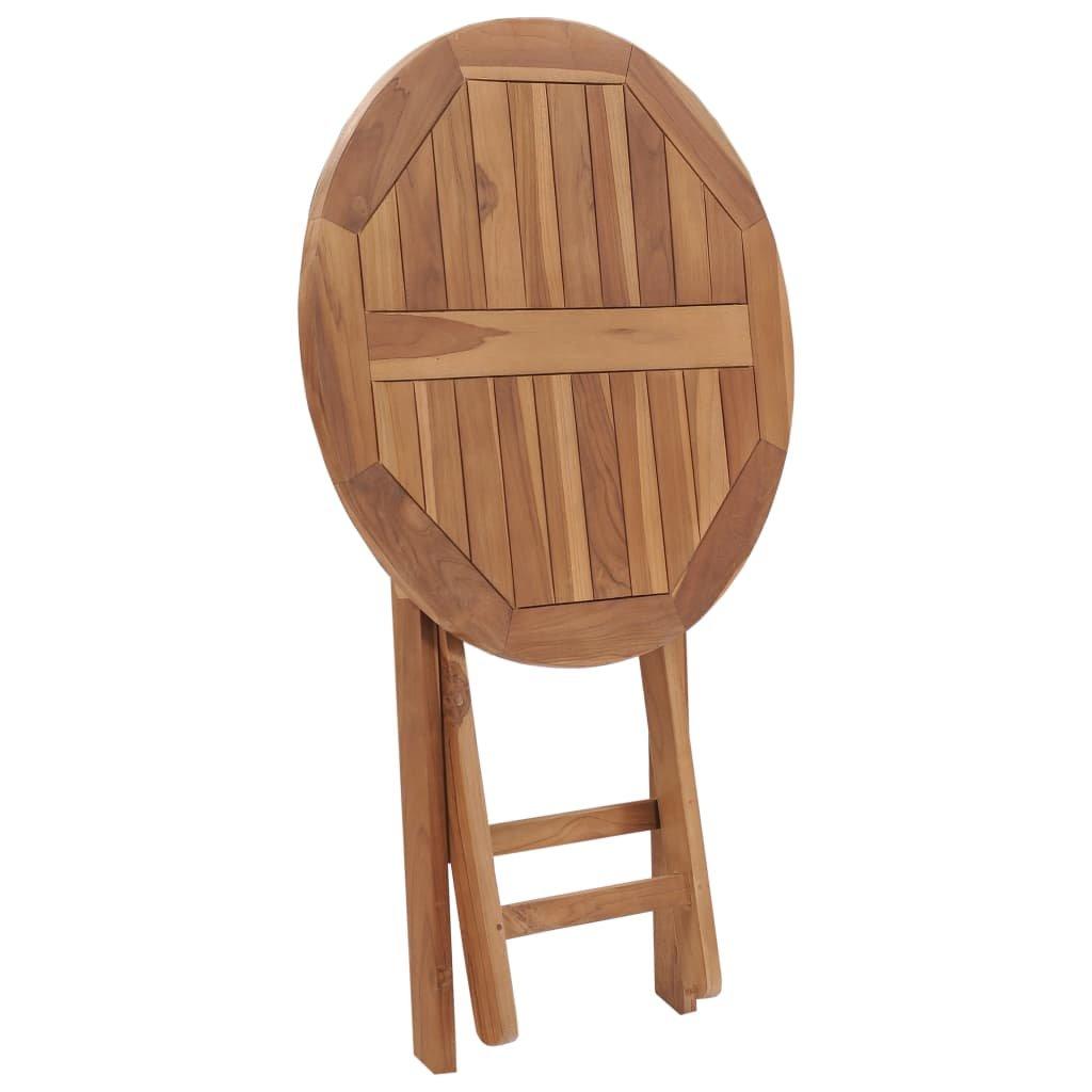 VidaXL Table de jardin bois  