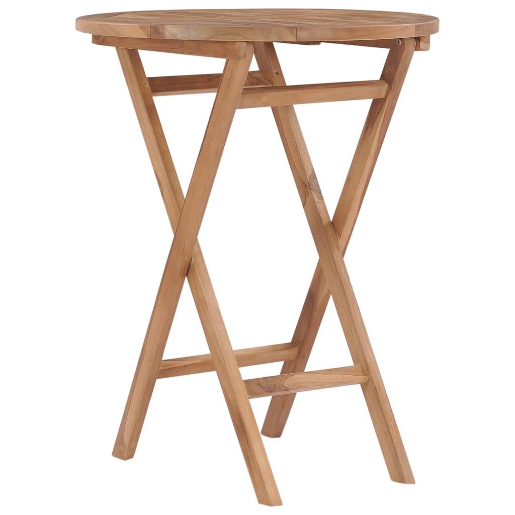 VidaXL Table de jardin bois  