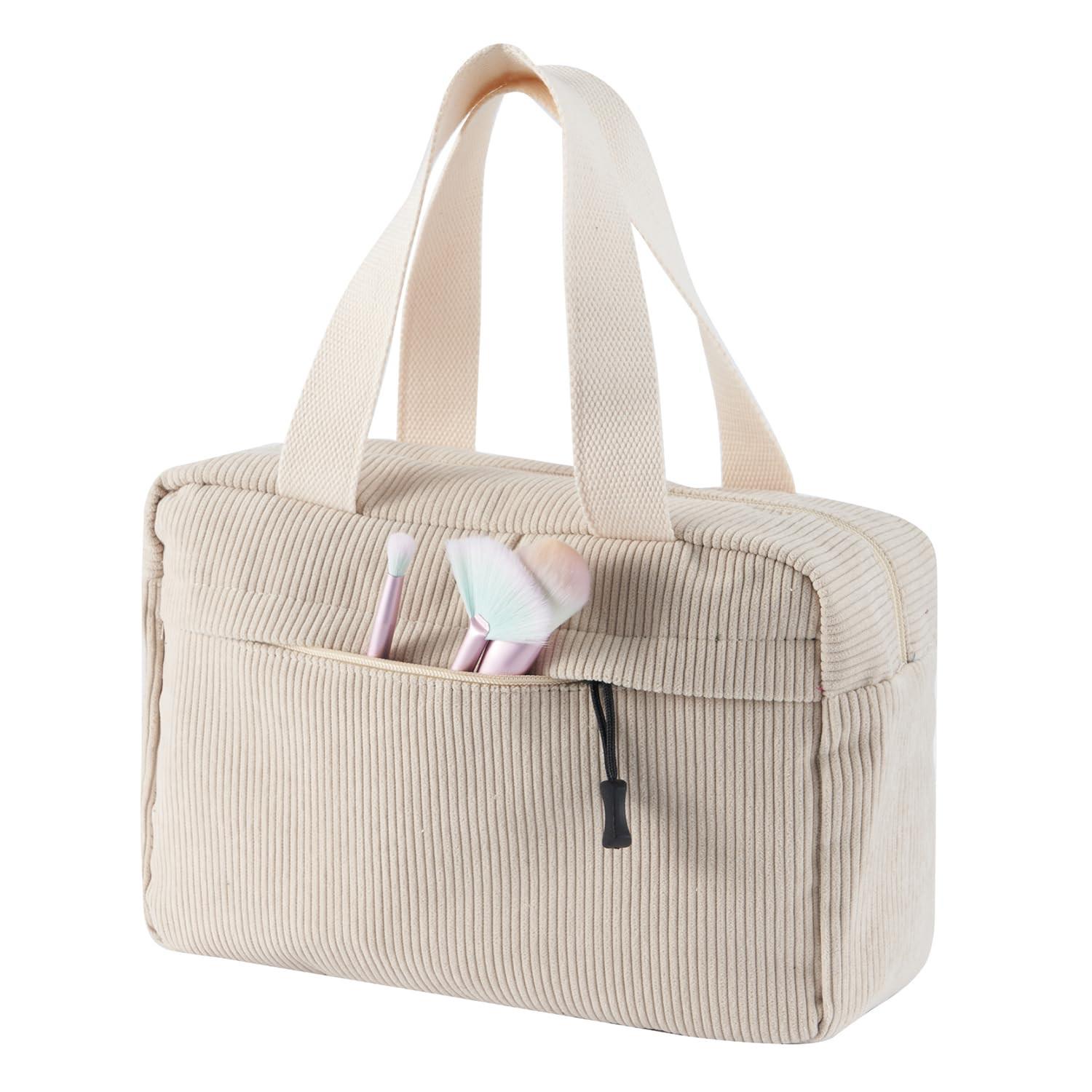 Only-bags.store Grand sac cosmétique sac de toilette en velours côtelé sac de maquillage sacs de toilette en velours côtelé Grand sac cosmétique sac de toilette en velours côtelé sac de maquillage sacs de toilette en velours côtelé 