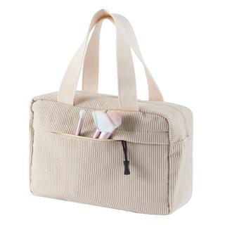 Only-bags.store Große Kosmetiktasche Kord-Toilettenbeutel Schminktasche Kord-Toilettenbeutel Große Kosmetiktasche Kord-Toilettenbeutel Schminktasche Kord-Toilettenbeutel 