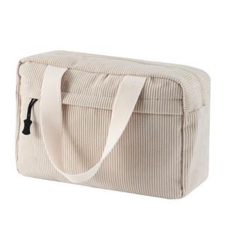 Only-bags.store Große Kosmetiktasche Kord-Toilettenbeutel Schminktasche Kord-Toilettenbeutel Große Kosmetiktasche Kord-Toilettenbeutel Schminktasche Kord-Toilettenbeutel 