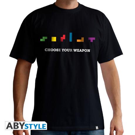 Abystyle Tetris Choose Your Weapon T-Shirt  