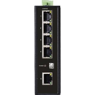 TRU COMPONENTS  Industrial-Ethernet-Switch, 5 Ports 100Base-T 
