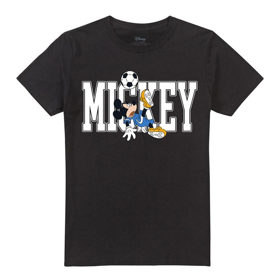 T-ShirtMotif Mickey Mouse Motiftyle Ballon De Foot Kick