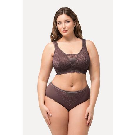 Ulla Popken  Bralette, Spitze, ohne Bügel, Cup B - F 