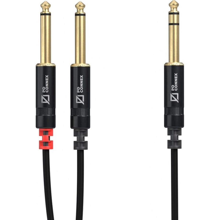 PD-Connex  CX76-3 Klinke 6,3mm, male - Klinke 6,3mm, male 3 m (0.03 m, Einstiegsklasse, 6.3mm Klinke 