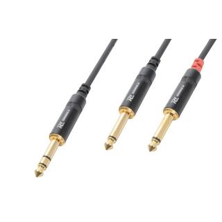 PD-Connex  PD-Connex 177045 cavo audio 3 m 6.35mm Nero 