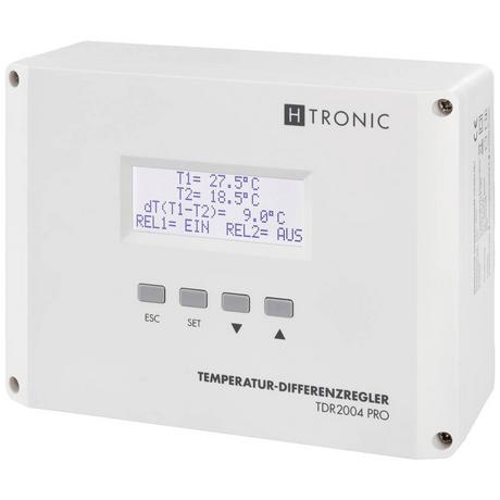 H-Tronic Temperatur-Differenzregler TDR2004 PRO  