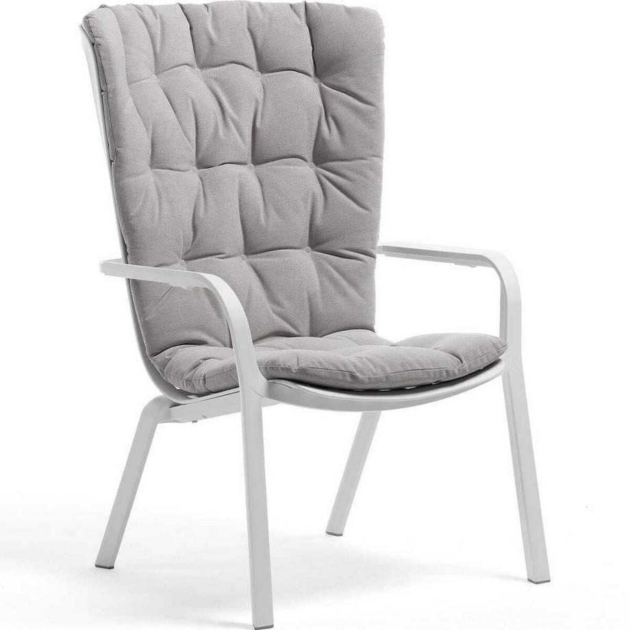 NARDI outdoor Coussin de jardin pour fauteuil Folio gris  