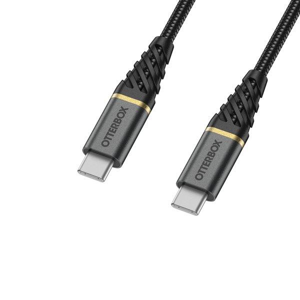 Otterbox  Premium Cable USB C-C 1M USB-PD, noir 