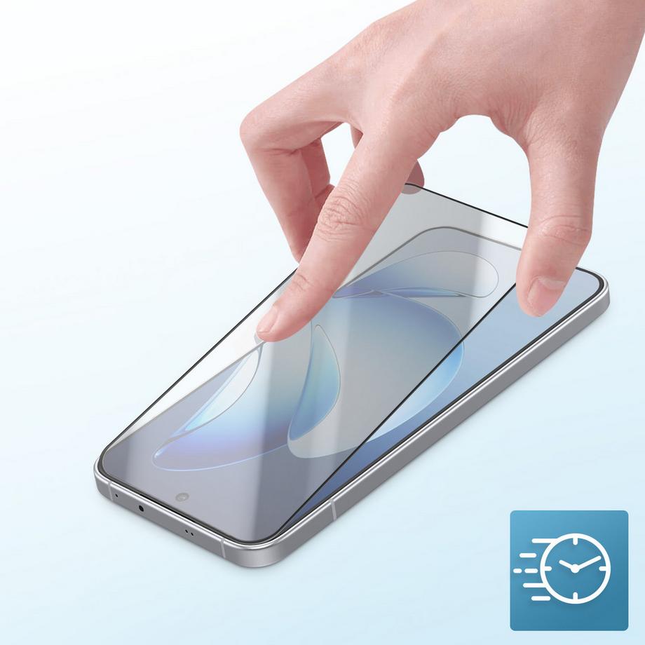 Avizar  Verre Trempé Oppo Reno 13 Contour Noir 