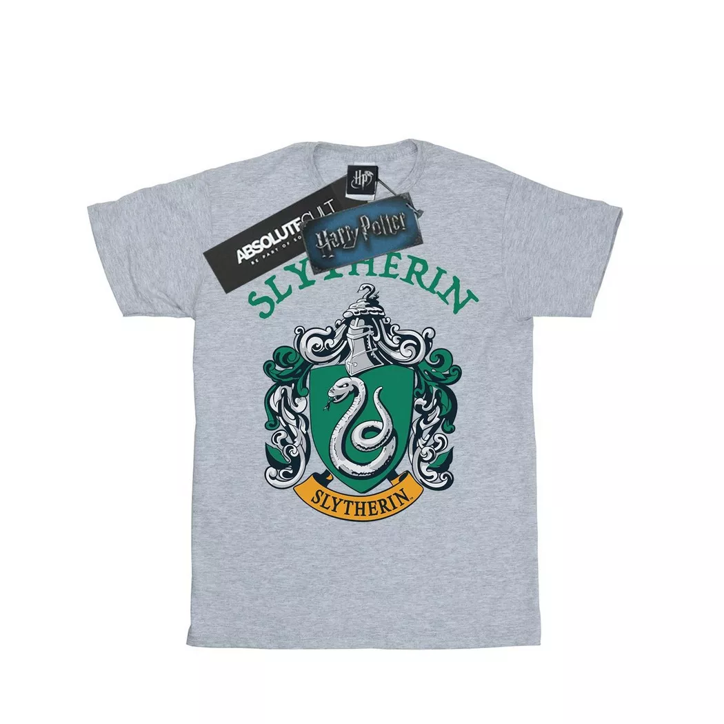 HARRY-POTTER - Slytherin TShirt, 116, Grau