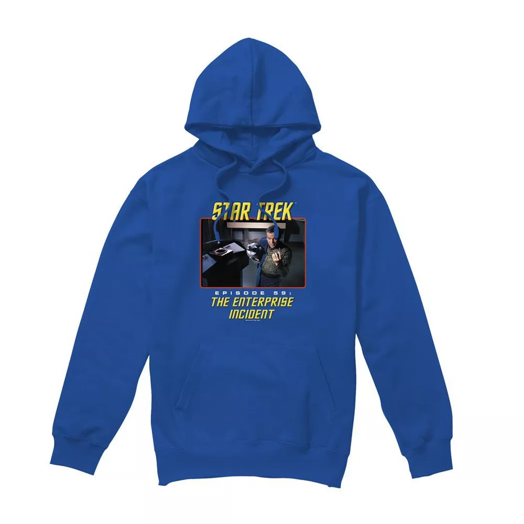 Star Trek - The Enterprise Incident Kapuzenpullover, für Damen, Königsblau, Größe XL
