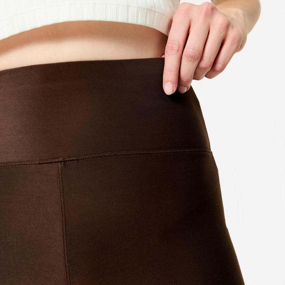 DOMYOS  Leggings donna taglio dritto poliestere 