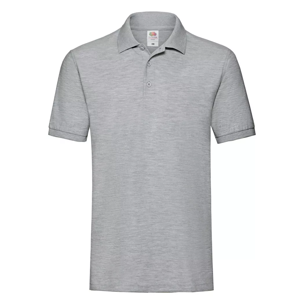 Fruit of the Loom - Premium PoloShirt, Kurzarm, für Herren, Lila, Größe L