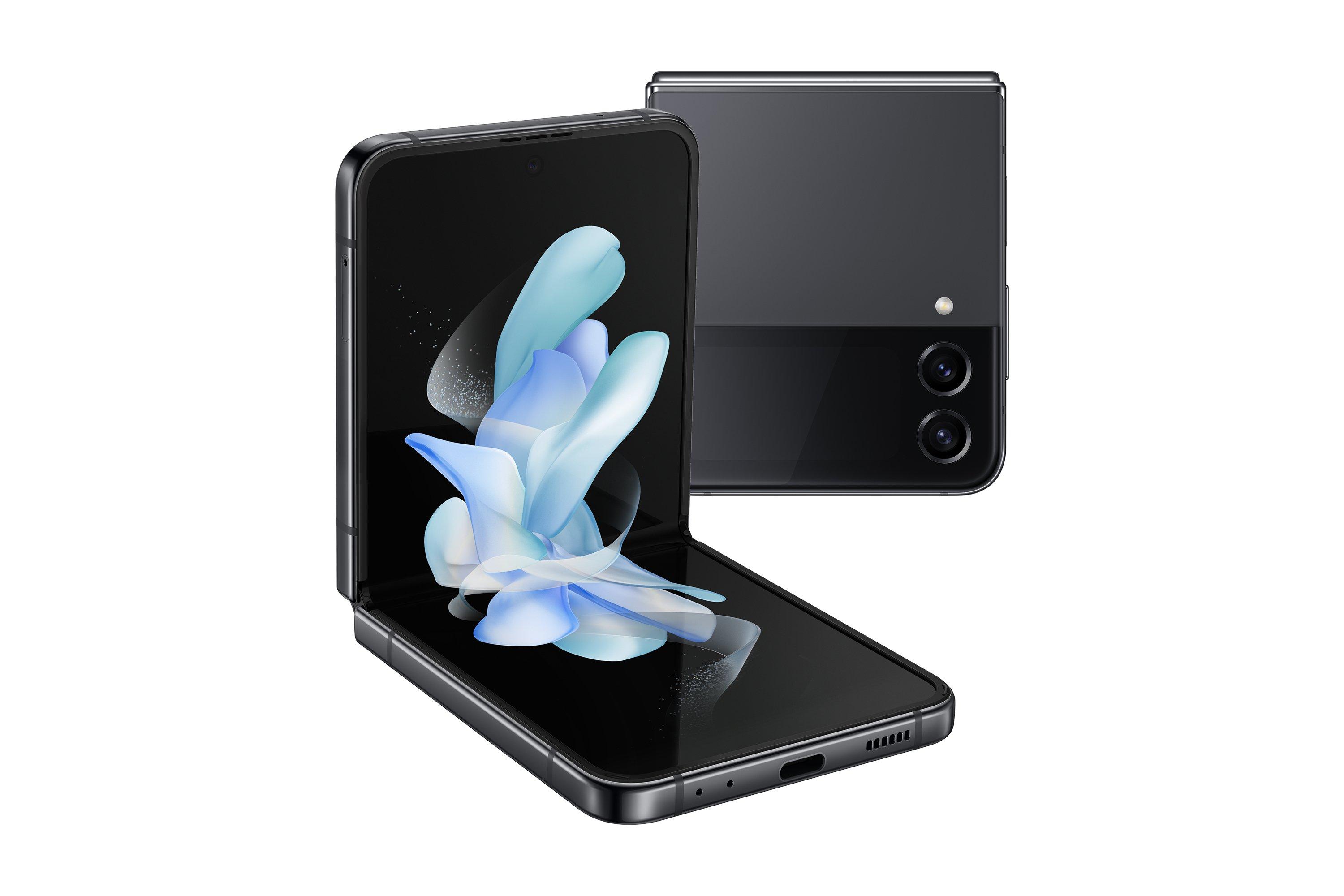 SAMSUNG  Galaxy Z Flip4 256GB Graphite RAM 8GB Display 1,9" Super AMOLED/6,7" Dynamic AMOLED 2X 