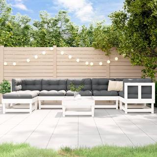 VidaXL Salon de jardin bois  