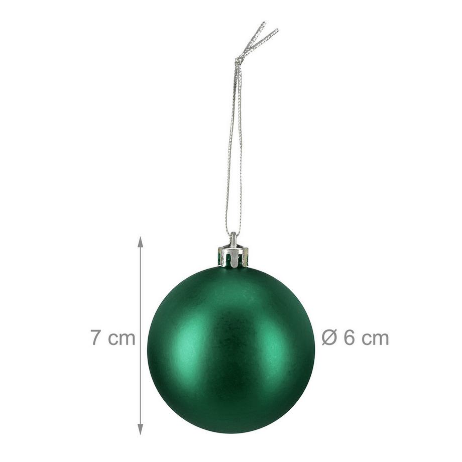 Northix Ensemble de 100 boules de Noël  