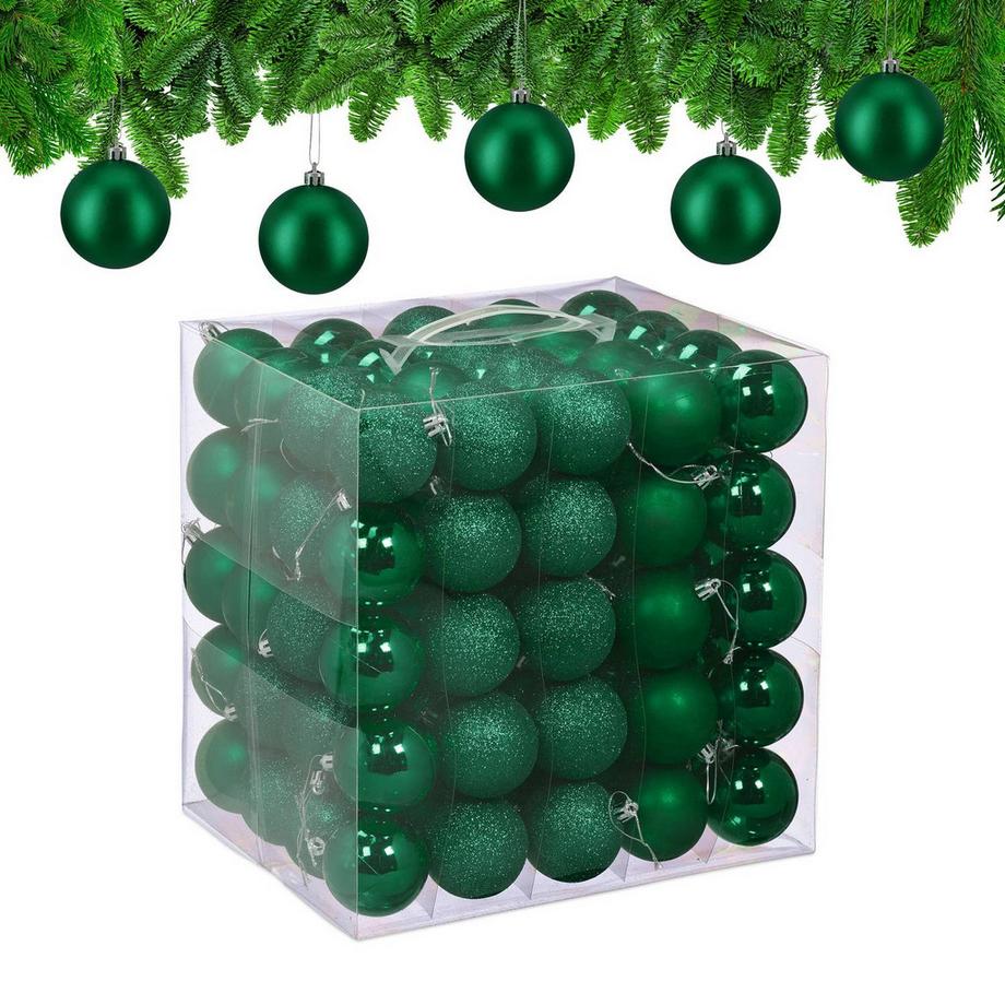 Set di palline per albero di Natale, 100