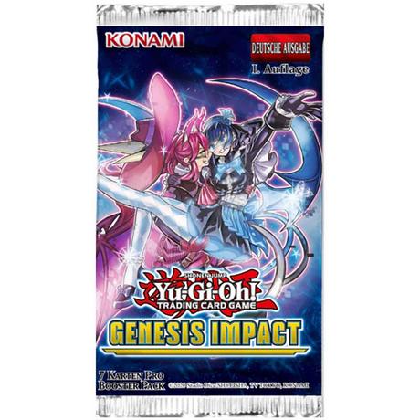 Yu-Gi-Oh!  Genesis Impact Booster - 1. Auflage  - DE 