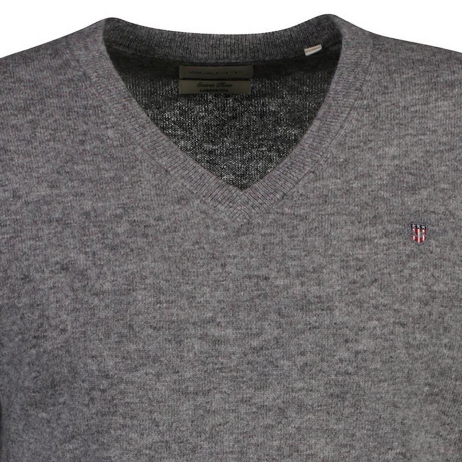 GANT Extra Fine Lambswool V-Neck Pullover  