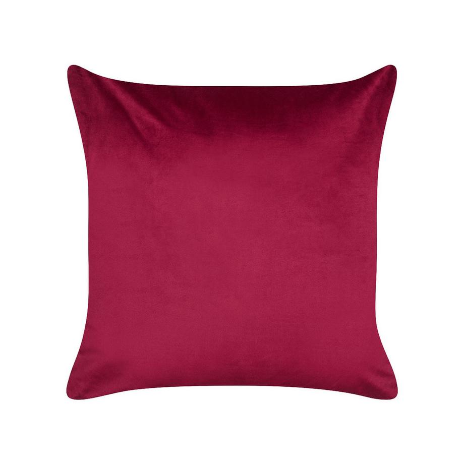 Beliani Dekokissen 2er Set aus Samtstoff Modern GOLDSPRUCE  