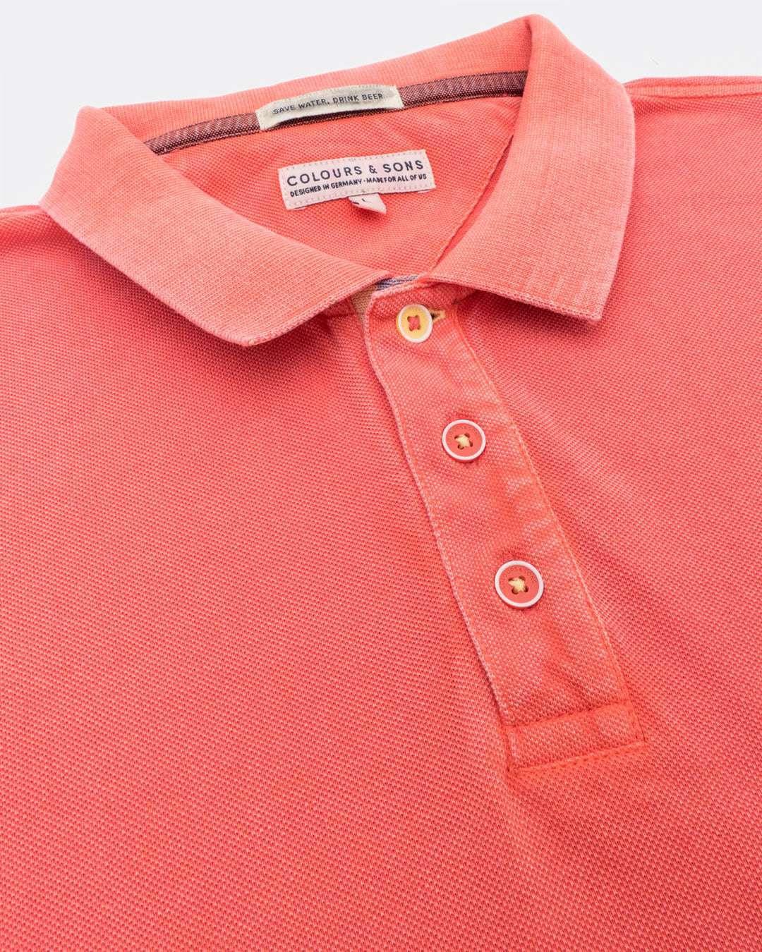 Colours & Sons  Polo Polo Washed 