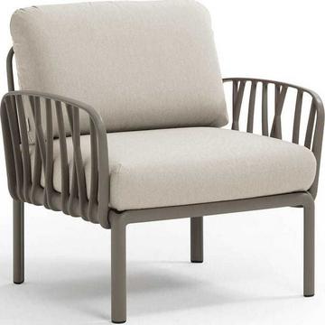 Fauteuil de jardin Komodo beige tortora