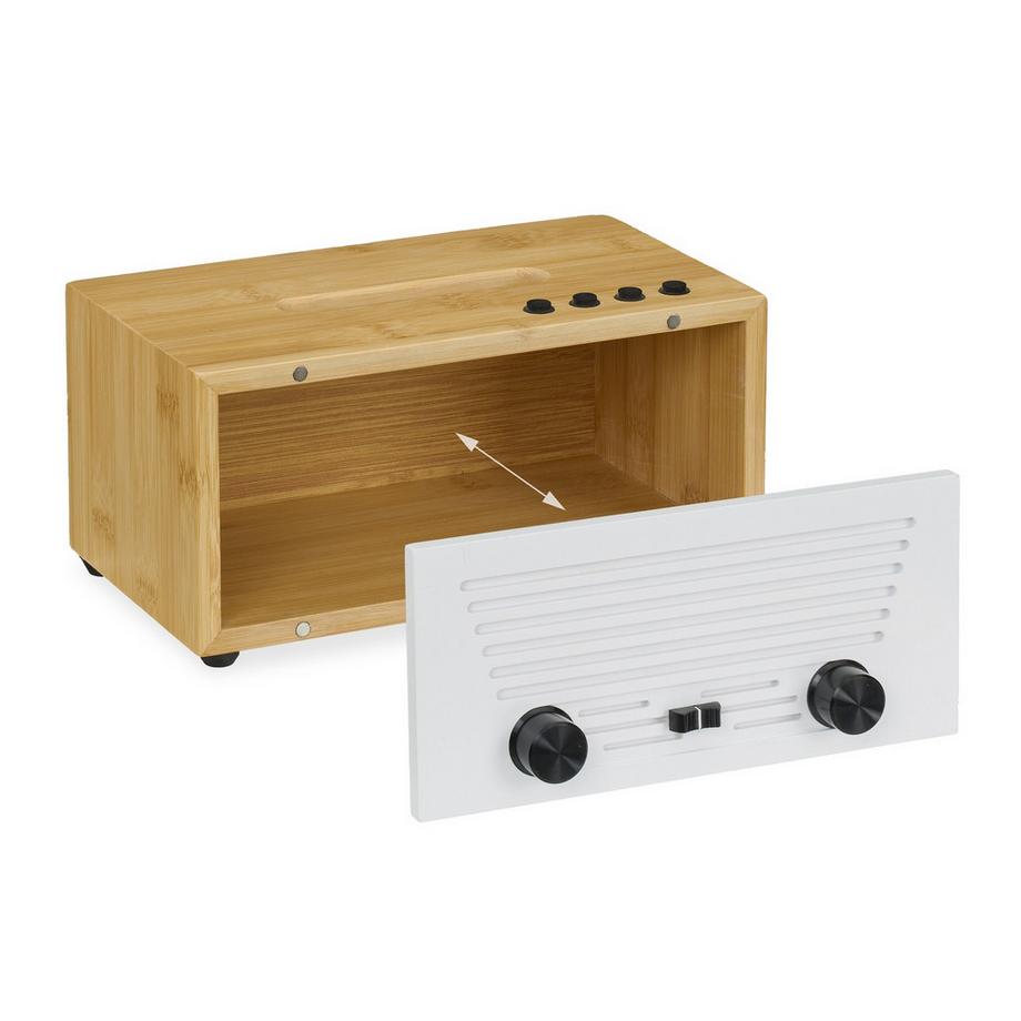 Northix  Kosmetiktücherbox im Radiodesign 