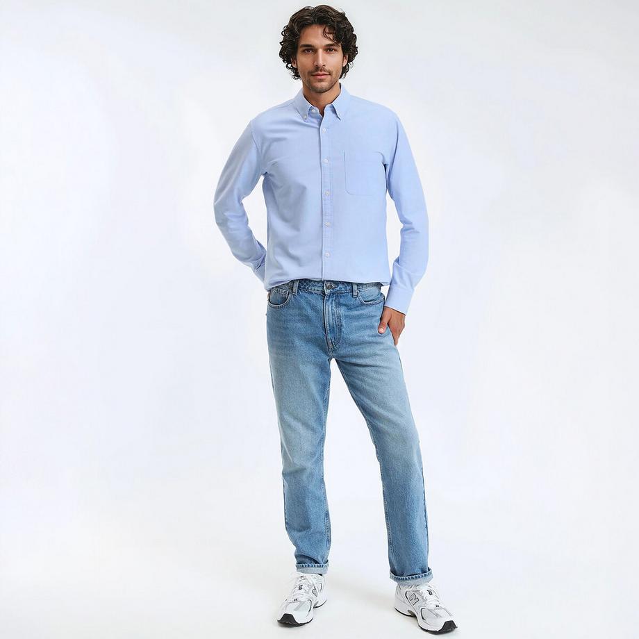 La Redoute Collections Camicia Oxford Collo Button Down  