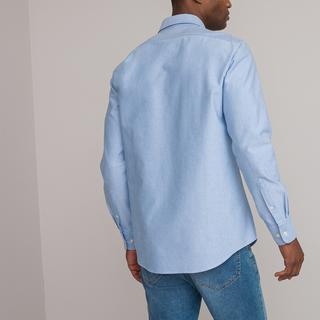 La Redoute Collections  Oxfordhemd mit Button-Down-Kragen 