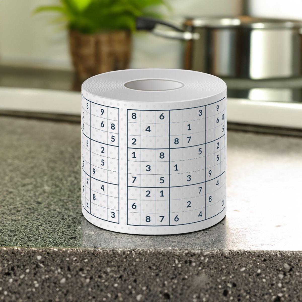 Novelty  Toilettenpapier Sudoku 