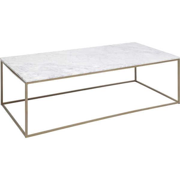 KARE Design Table basse Key West Marbre 120x60cm  